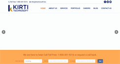 Desktop Screenshot of ktechnosoft.biz