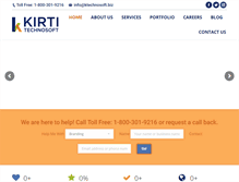 Tablet Screenshot of ktechnosoft.biz